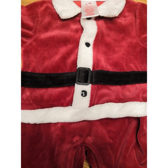Baby Santa Suit size 6-9 months one piece - Picture 3 of 4